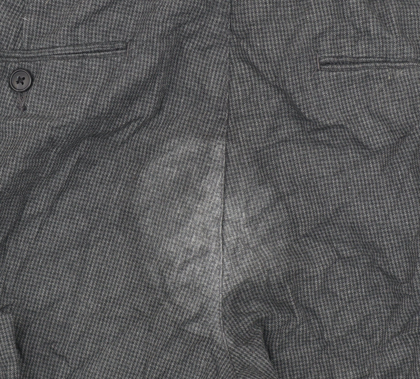 Gap Men's Grey Slim Fit Cotton Chino Trousers 34/30