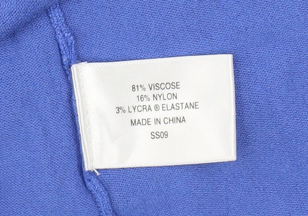 Womens UK Size M CC Blue Pullover Jumper