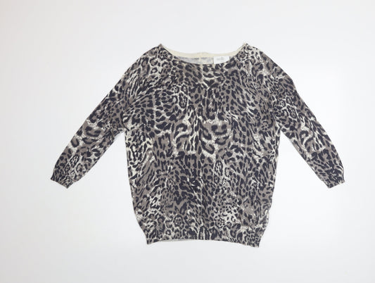 Womens UK Size S Wallis Grey Pullover Jumper
