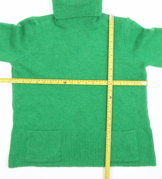 Womens UK Size 14 Savida Green Pullover Jumper