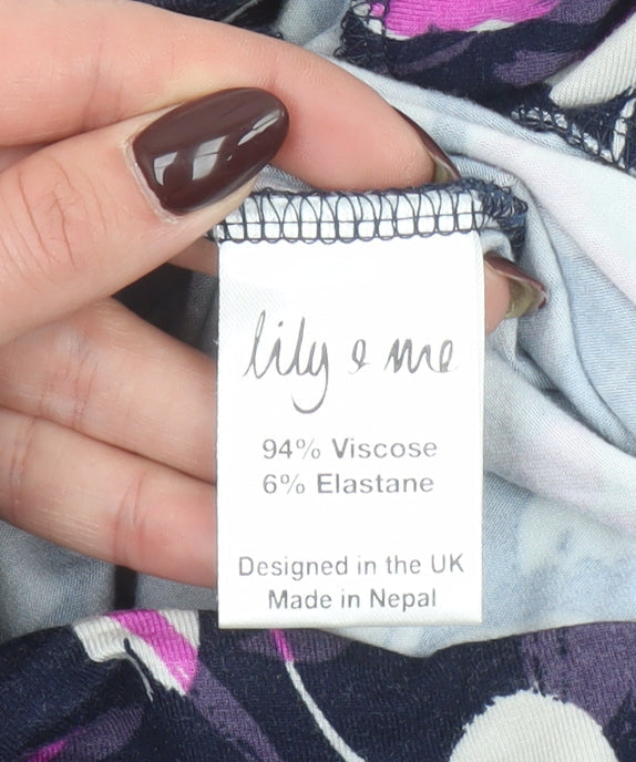 Womens UK Size 12 Lily and Me A-Line Jersey Skirt