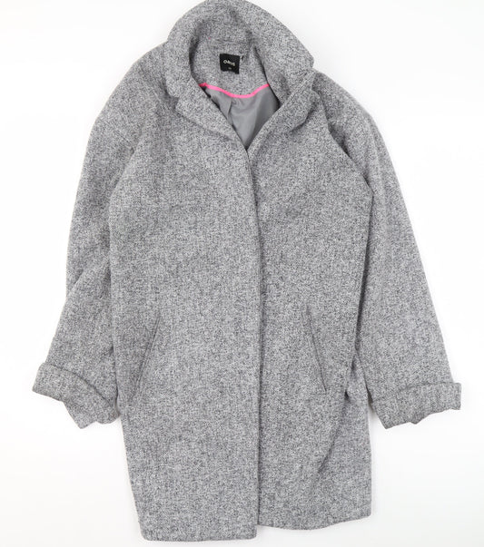 Womens UK Size XS Oasis Grey Overcoat