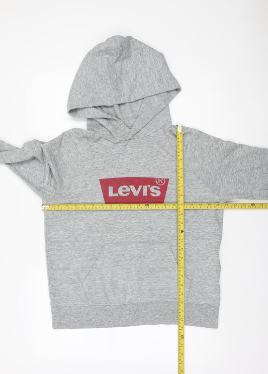 Womens UK Size M Levi's Grey Pullover Hoodie