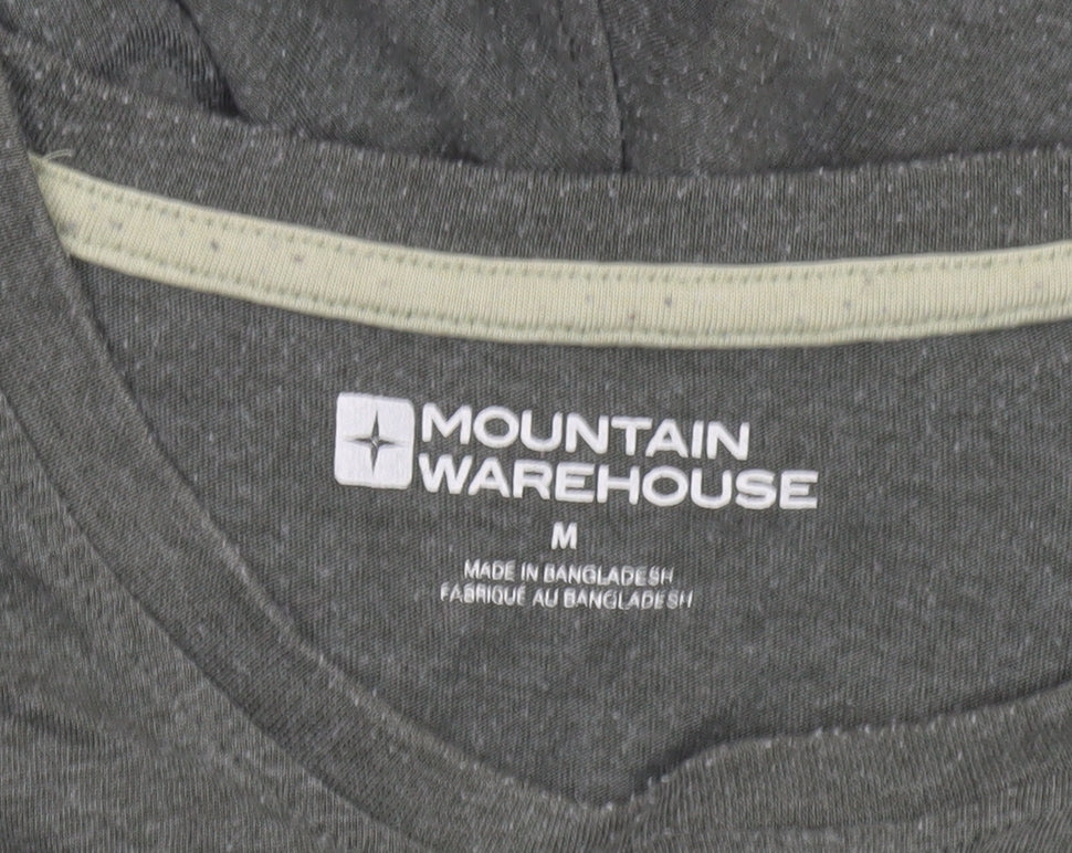 Mens UK Size M Mountain Warehouse Green T-Shirt