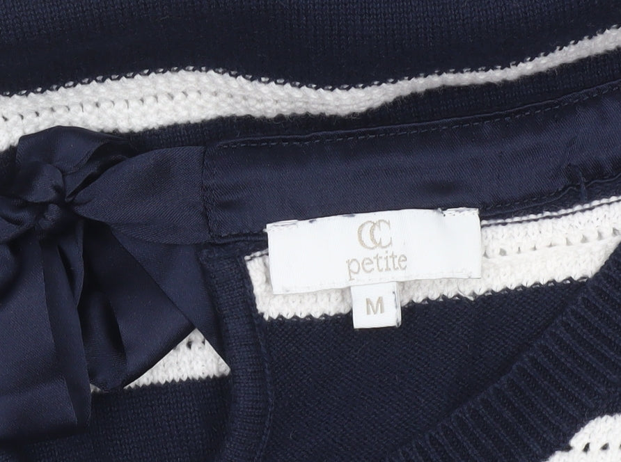 Womens UK Size M CC Blue Pullover Jumper