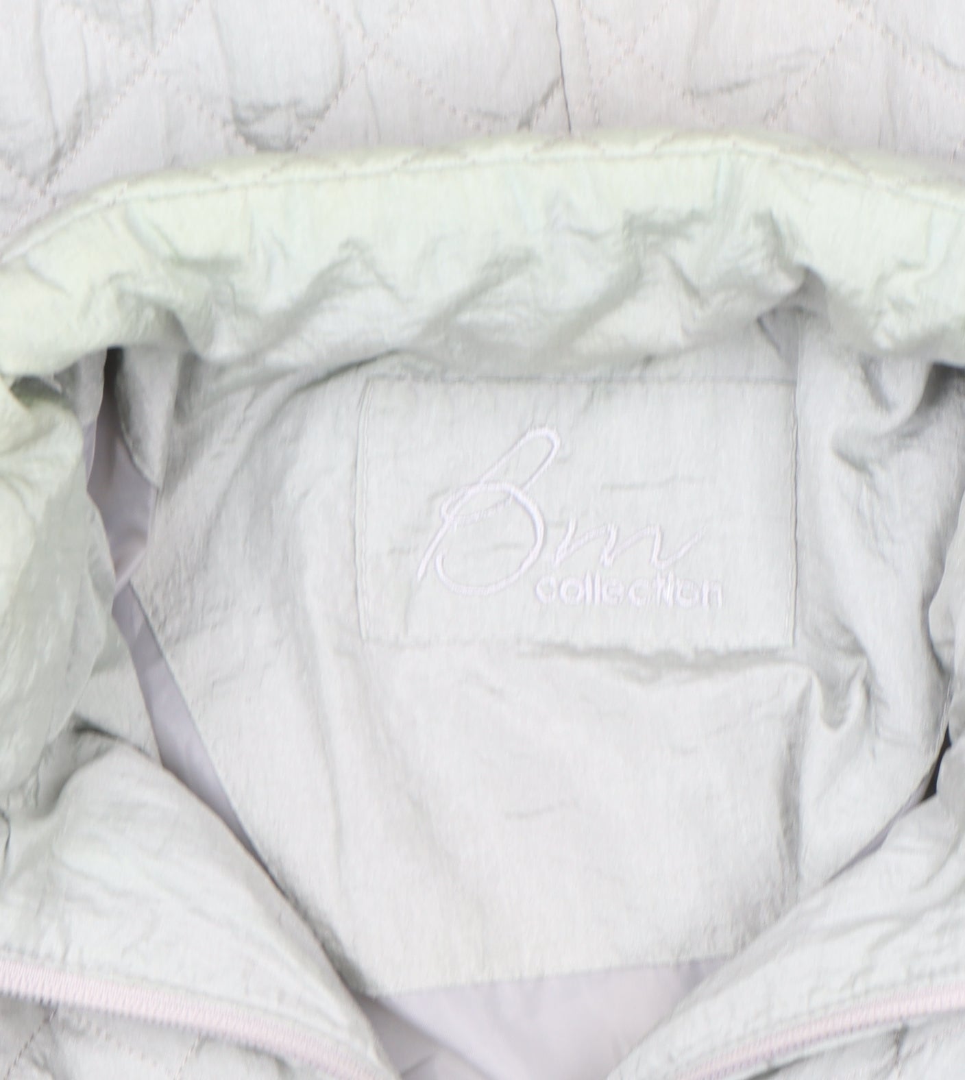 Womens UK Size 10 BM Collection Grey Quilted Coat