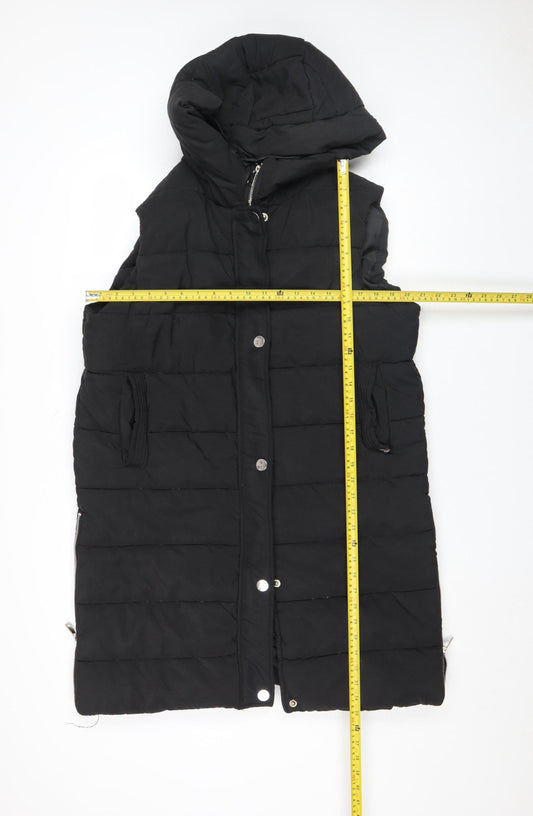 Womens UK Size XL Rising Black Puffer Jacket