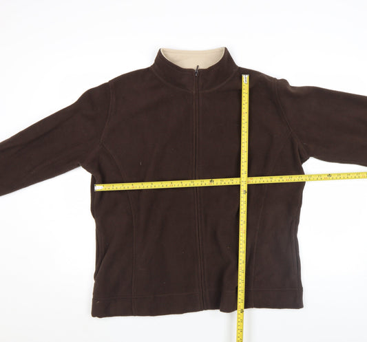 Womens UK Size XL Isle Brown Basic Jacket
