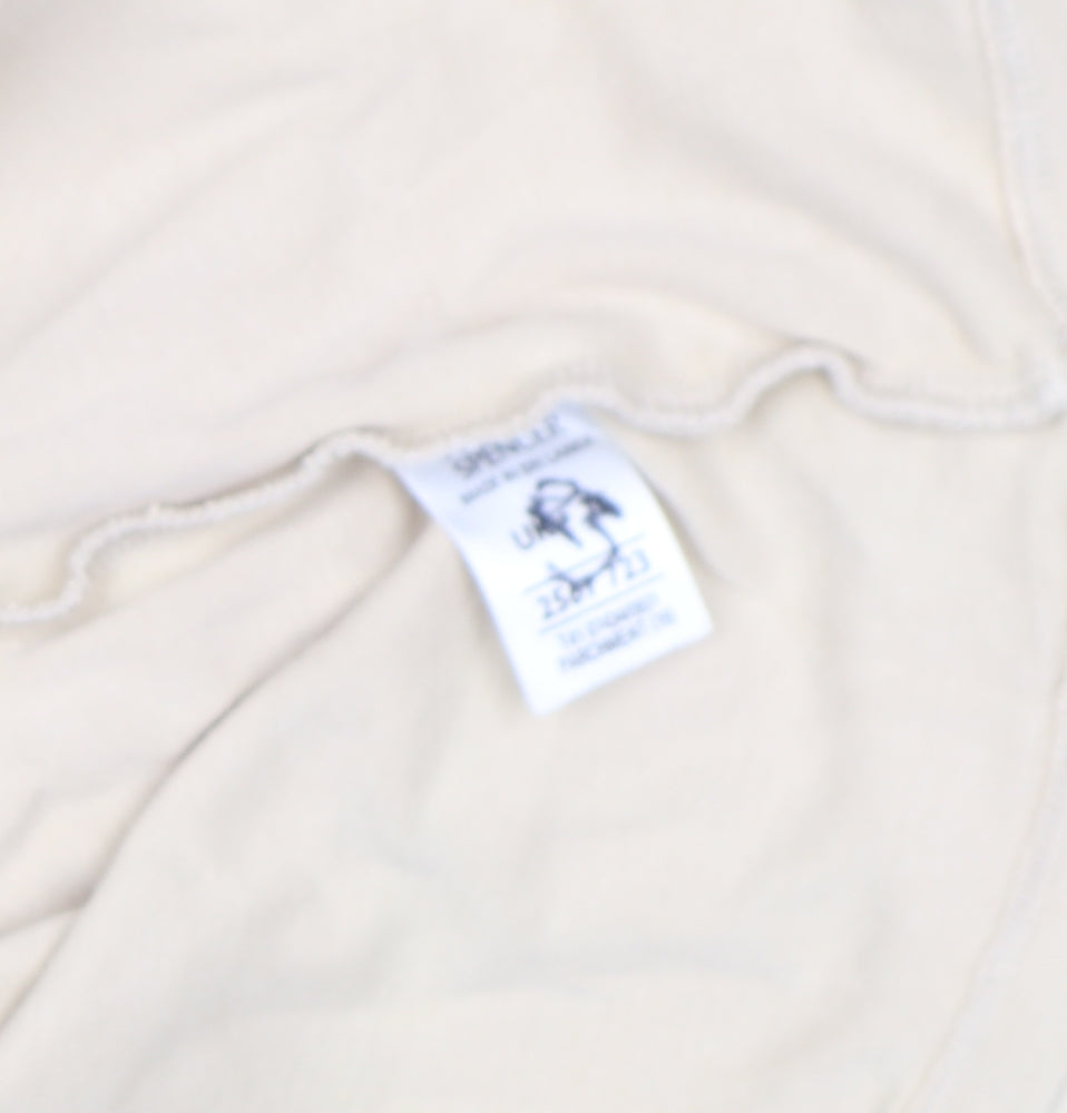 Womens UK Size L Whistles Beige Basic T-Shirt