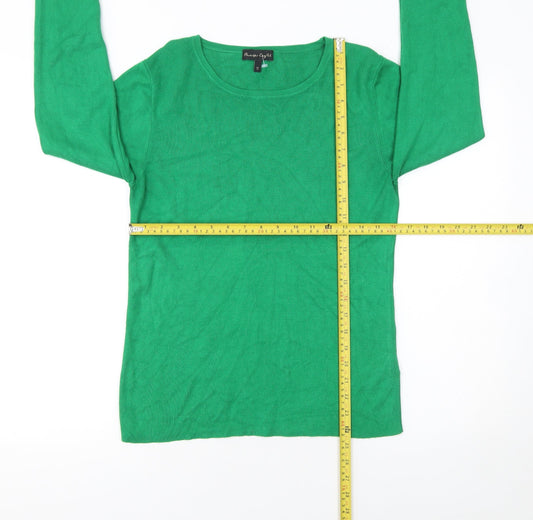 Womens UK Size 14 Phase Eight Green Pullover Jumper