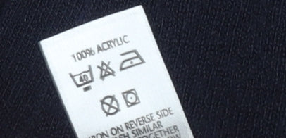 BHS Women’s Black V-Neck Button Cardigan Size 20 Acrylic Knit