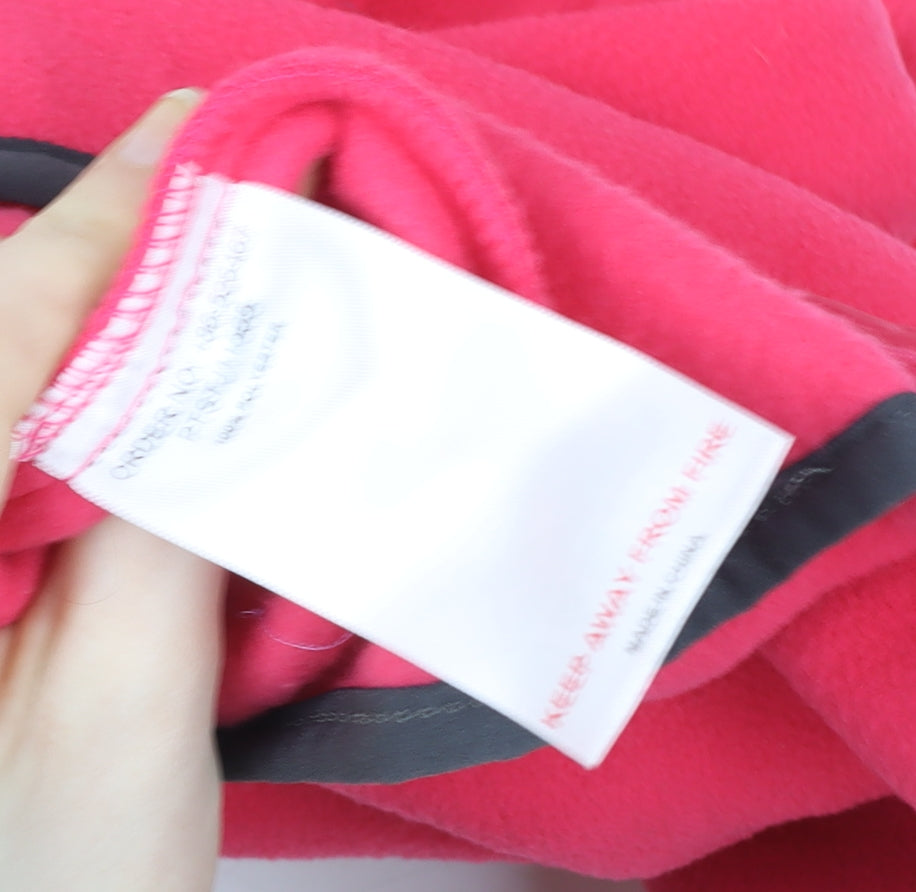 Peter Storm Girls Pink Fleece Full Zip Lightweight Jacket 11-12 Years