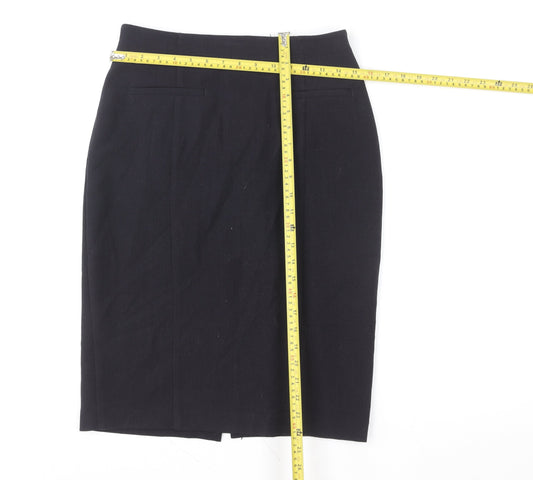 Marks and Spencer Women’s Black Size 12 Pencil Skirt
