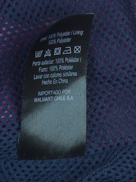 George Womens Pink Waterproof Hooded Rain Jacket Size 14