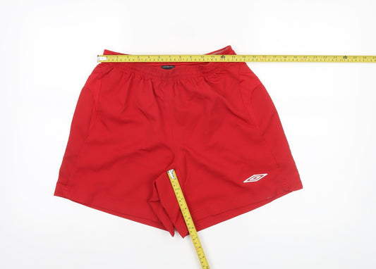 Mens UK Size M Umbro Regular Fit Athletic Shorts