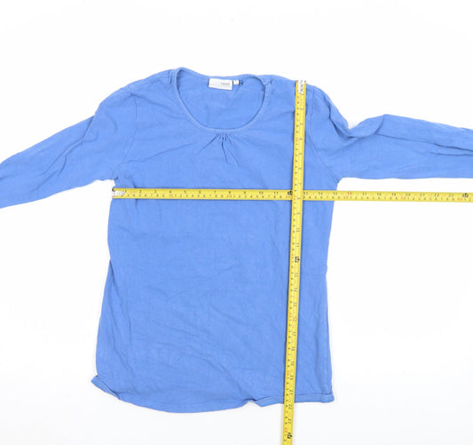 Womens UK Size 8 NEXT Blue Basic T-Shirt
