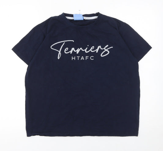 Boys UK Size 11-12 Years Huddersfield Town AFC Blue Basic T-Shirt