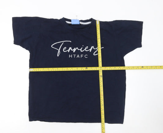 Boys UK Size 11-12 Years Huddersfield Town AFC Blue Basic T-Shirt