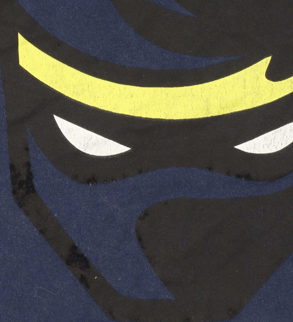 Boys UK Size 11-12 Years Ninja Blue Basic T-Shirt