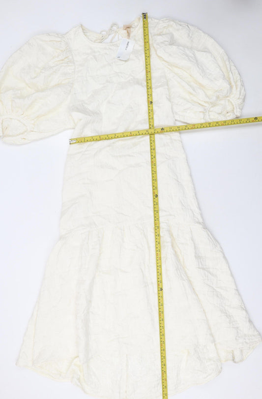 Womens UK Size 8 H&M Fit & Flare Dress
