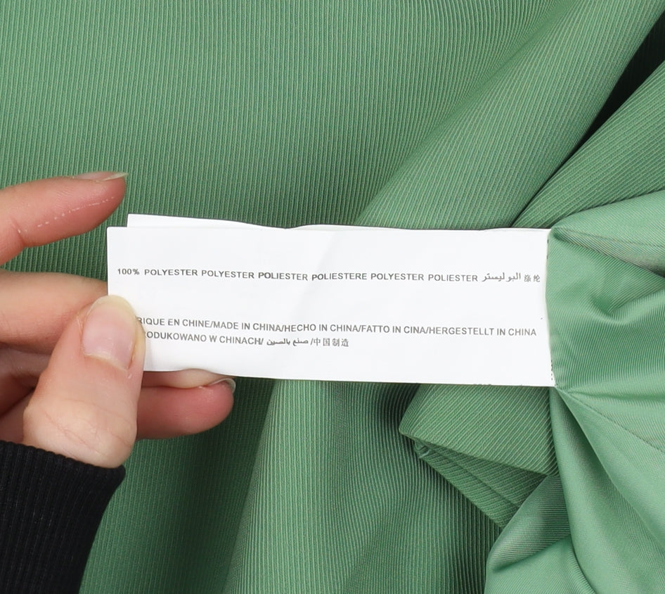 Mens UK Size M Sweewë Green Basic Jacket