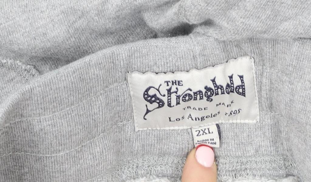 The Stronghold Men's Grey 2XL Jogger Sweatpants Elastic Waist Activewear