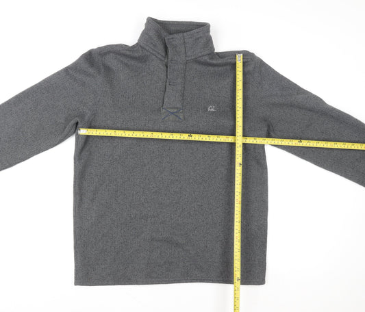 Mens UK Size M Marks and Spencer Grey Pullover Sweatshirt