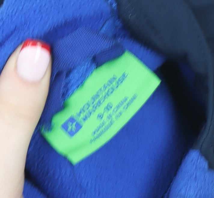 Mountain Warehouse Boys Blue Softshell Hooded Jacket 9-10 Years Waterproof