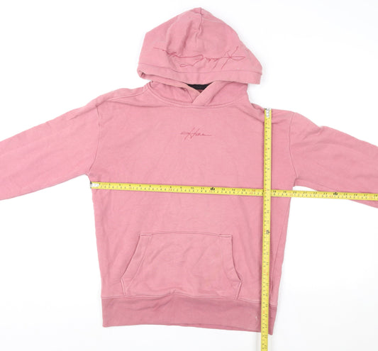 Hollister Women’s Pink Pullover Hoodie XS Cotton Blend Casual