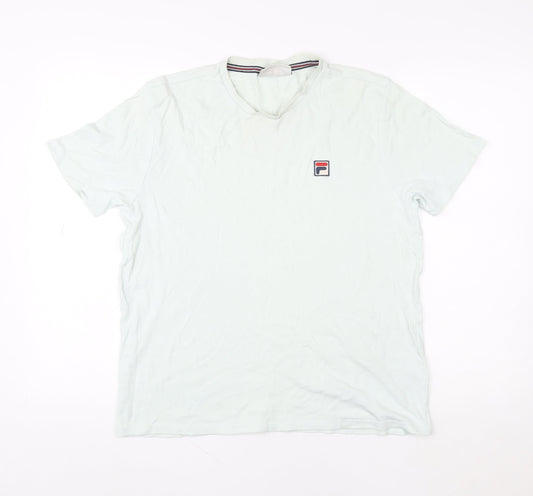 Unisex Adults UK Size M FILA White Basic T-Shirt