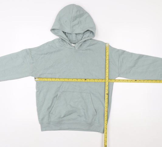 Marks and Spencer Girls Green 10-11 Years Pullover Hoodie