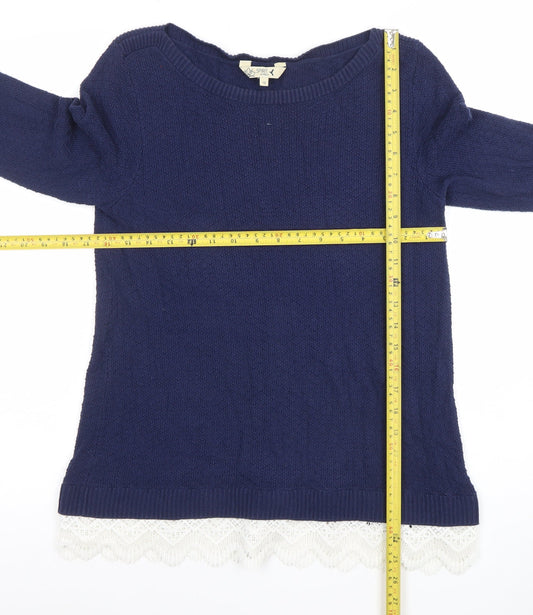 Womens UK Size 12 Esprit Blue Pullover Jumper
