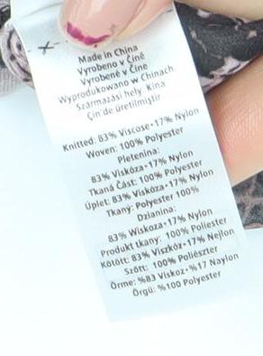 F&F Women’s Purple Snake Print Long Sleeve Tunic Top Size 18