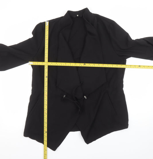 Womens UK Size 14 V by Very Regular Black Blazer