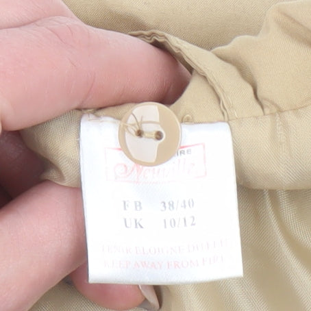 Womens UK Size 10/12 Neville Beige Overcoat