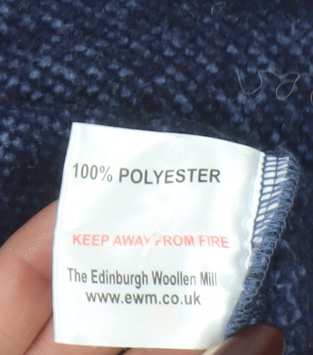 Country Rose Women's Blue Fleece Waistcoat Bodywarmer Size S