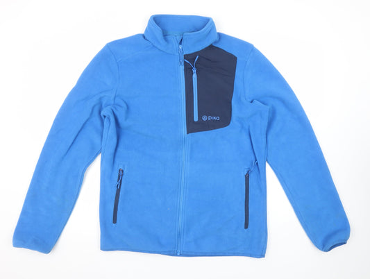Mens UK Size M Pika Blue Basic Jacket