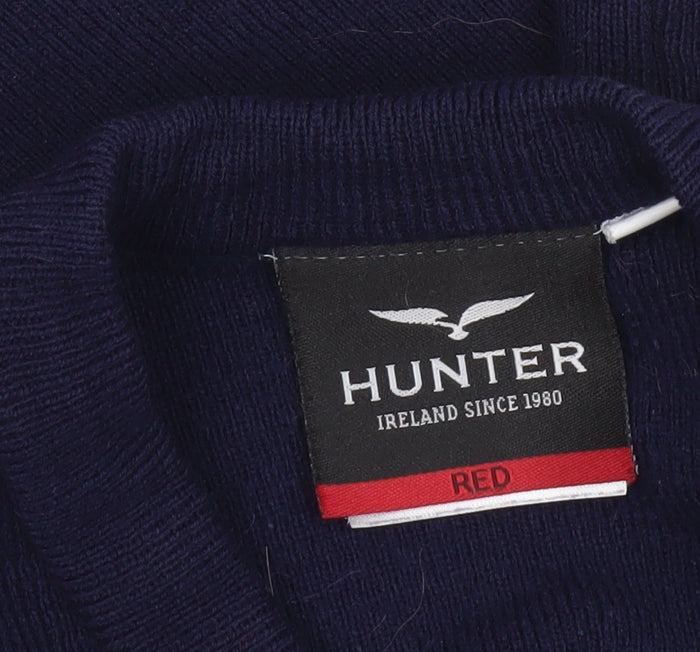 Boys UK Size 32 Hunter Blue Pullover Jumper