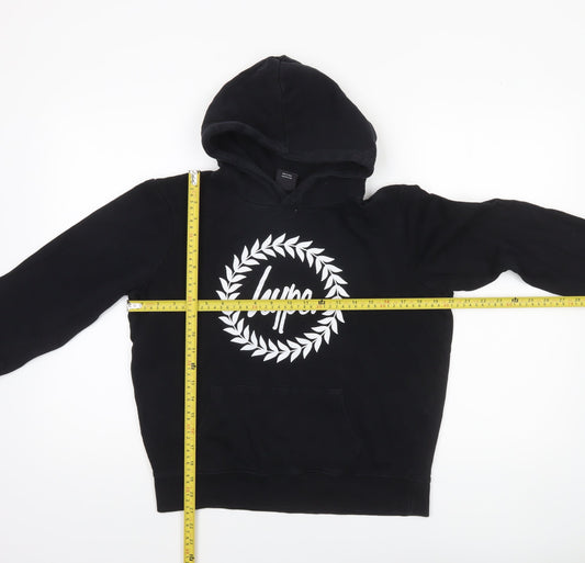 Boys UK Size 14 Years Hype Black Pullover Hoodie
