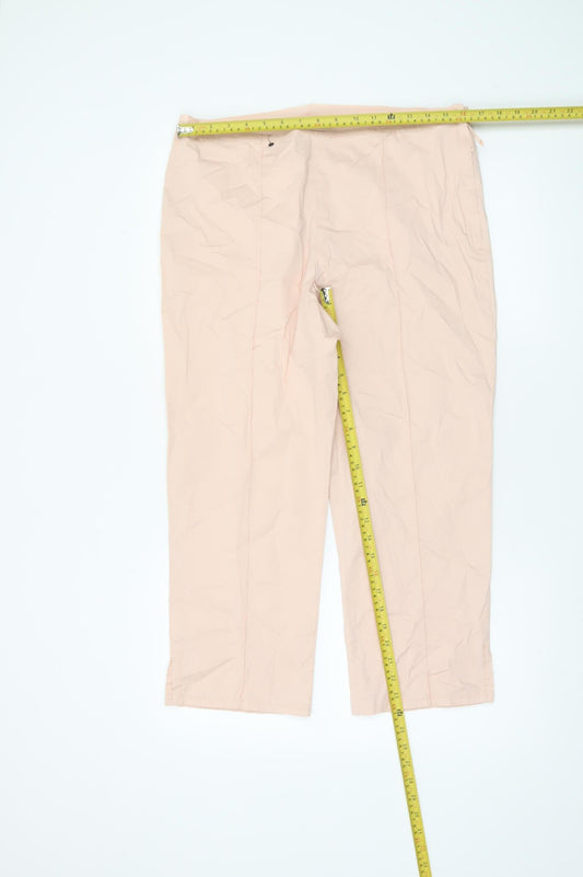 GAP Women’s Beige Chino Cotton Stretch Trousers Size 12