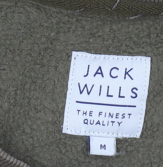 Mens UK Size M Jack Wills Brown Pullover Sweatshirt