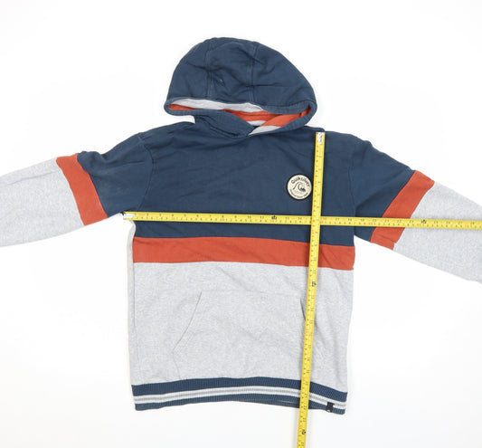 Boys UK Size 16 Years Quiksilver Multicoloured Pullover Hoodie
