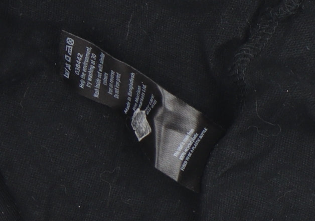 Nutmeg Boys Black The Grinch Christmas T-Shirt 11-12 Years