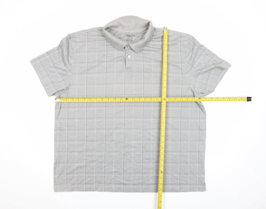 Mens UK Size 2XL Van Heusen Cotton Blend Polo Shirt