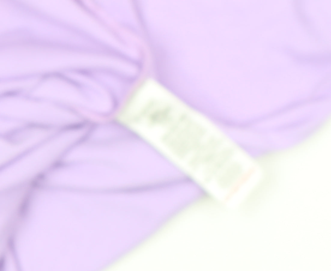 Next Girls Purple Unicorn Graphic T-Shirt 6 Years Short Sleeve