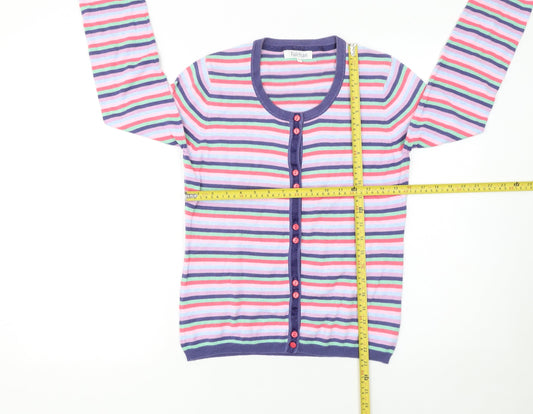 Womens UK Size S Tulchan Multicoloured Cardigan Jumper