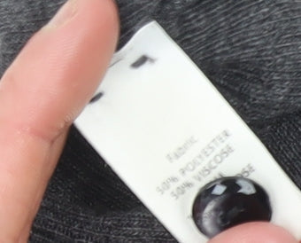 Jigsaw Women's Grey V-Neck Button Cardigan Size S