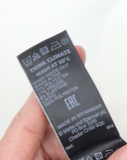 Marks and Spencer Women’s Multicoloured Size 16 Sheath Dress