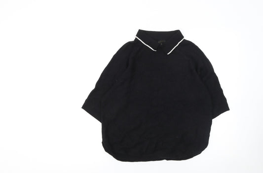 Womens UK Size 10 Ted Baker Black Pullover Jumper