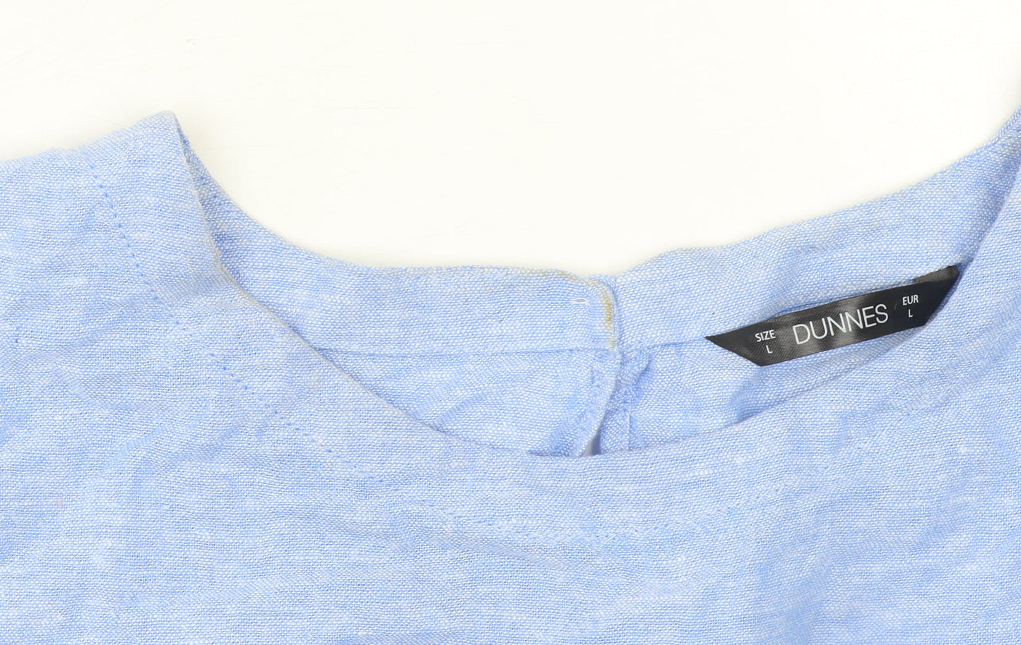Womens UK Size 16 Dunnes Stores Blue Basic Blouse